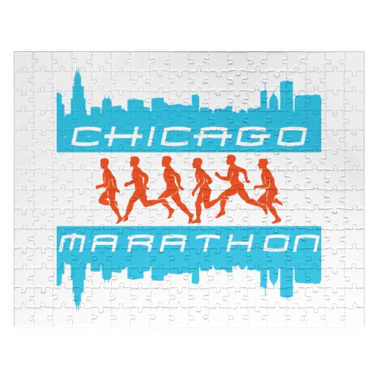chicago marathon 5 Jigsaw Puzzles