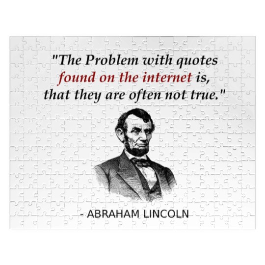 Funny Abraham Lincoln History Teacher Jigsaw Puzzles Source
