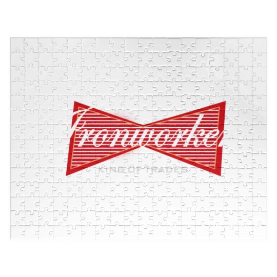 Ironworker King of Trades Funny Gift Jigsaw Puzzles