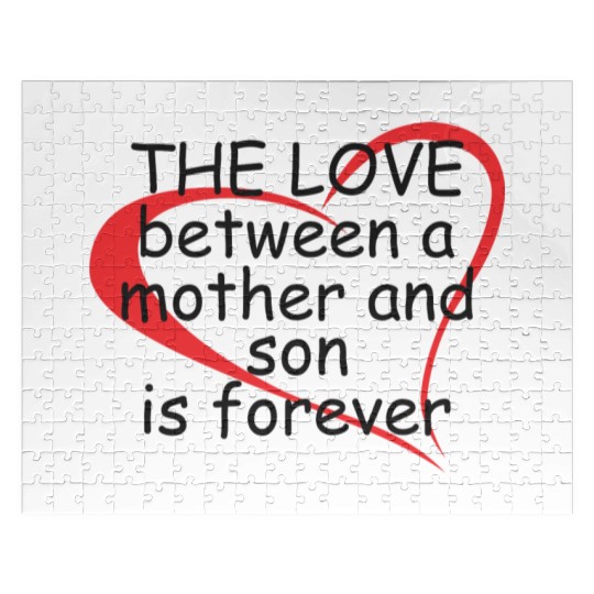The Love Between a Mother and Son Jigsaw Puzzles