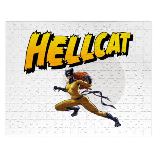 Mens Marvel Hell Cat Hella Cat Hellcat New cat Jigsaw Puzzles