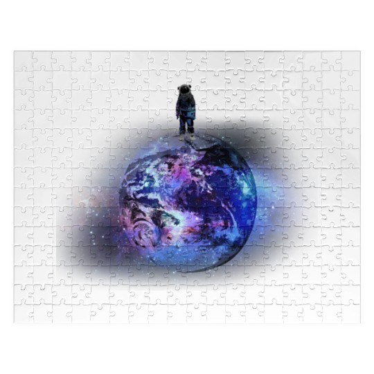 Earth Astronaut Planet Aeronautics Rocket Science Jigsaw Puzzles