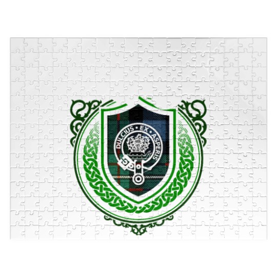 Ferguson Surname Scottish Clan Tartan Crest Badge Jigsaw Puzzles