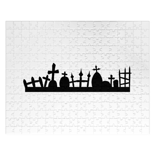 Graveyard Cemetery Jigsaw Puzzles
