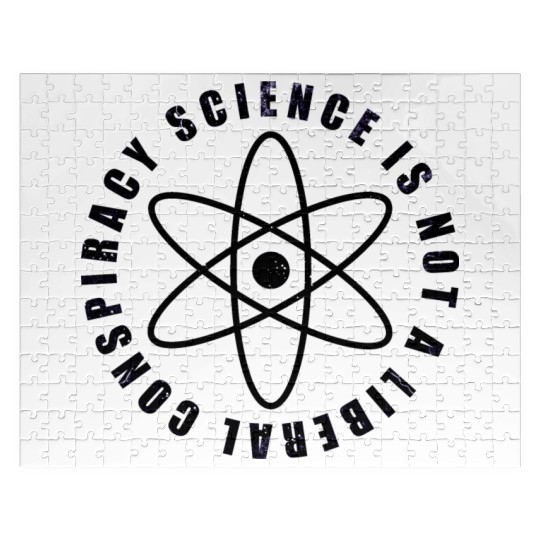 Science is not a liberal conspiracy Jigsaw Puzzles