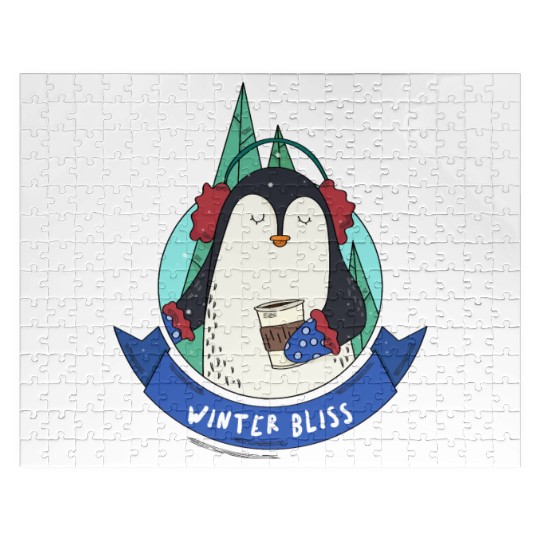 Winter Bliss | Holiday Penguin Jigsaw Puzzles