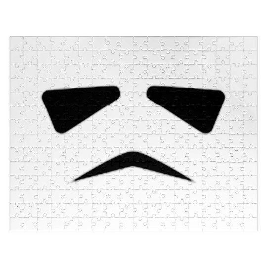 Stormtrooper minimalist Jigsaw Puzzles