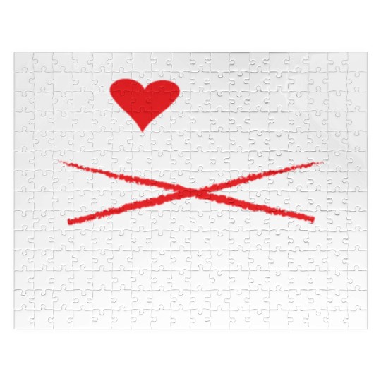 I Heart My Fiance funny lover Valentine's Day Gift Jigsaw Puzzles