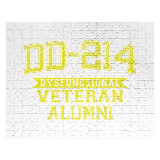 DD-214 DYSFUNCTIONAL VETERAN ALUMNI Jigsaw Puzzles