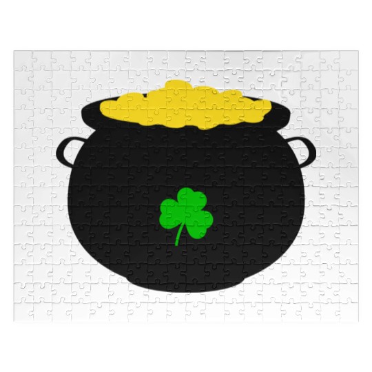 Pot of Gold St Patricks Day Jigsaw Puzzles