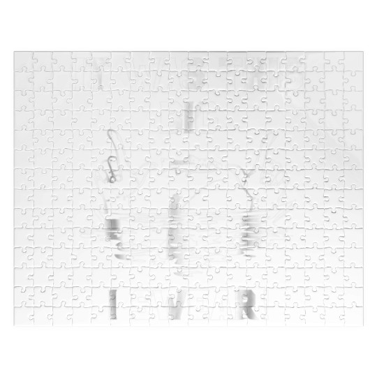 It Was This Big I Swear! Humorous Fishing Logo T-S Jigsaw Puzzles