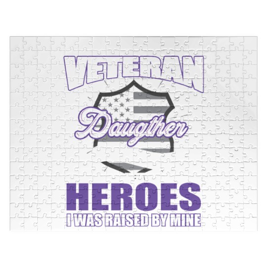 Vietnam Veteran, gift, birthday, heroes Jigsaw Puzzles