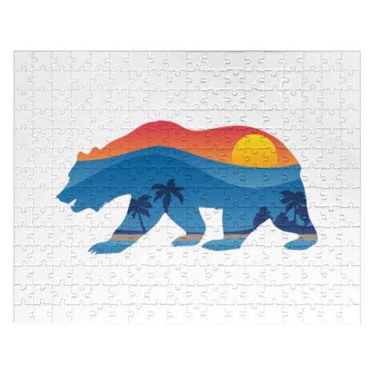 California Bear Jigsaw Puzzles
