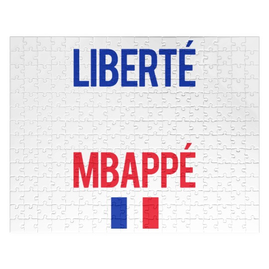 Liberte E galite Mbappe France Jigsaw Puzzles
