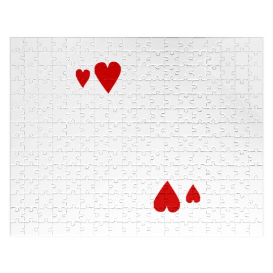 KING OF HEARTS PLAYING CARD Jigsaw Puzzles