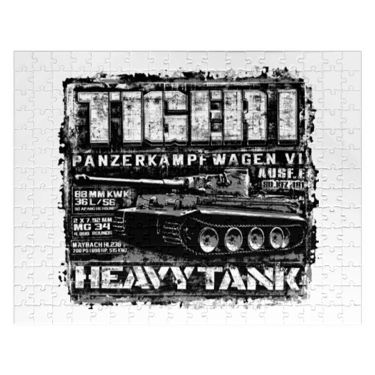 Tiger I Jigsaw Puzzles