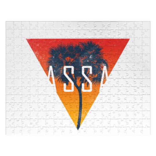 Bahamas Nassau Palms Holiday Jigsaw Puzzles