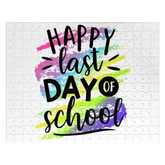 Happy Last Day of School Teacher Jigsaw Puzzles