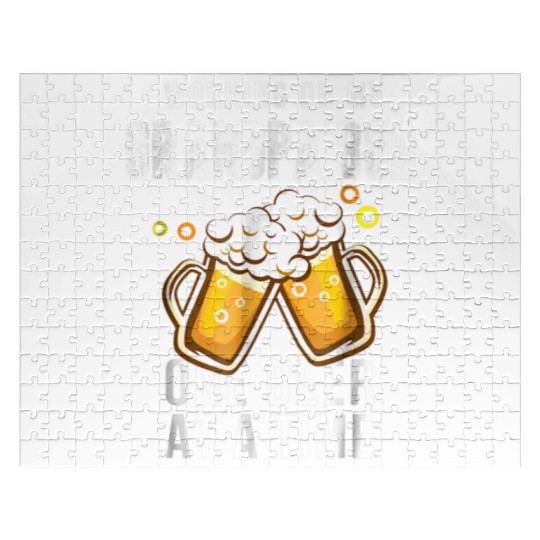 Working On My GRANDPA BOD Funny Dad Bod Jigsaw Puzzles