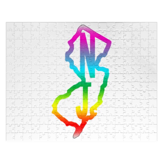 New Jersey Gay Pride LGBTQ Jigsaw Puzzles