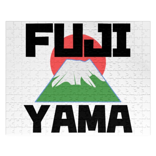 Mount Fuji Fujiyama Volcano Japan Jigsaw Puzzles
