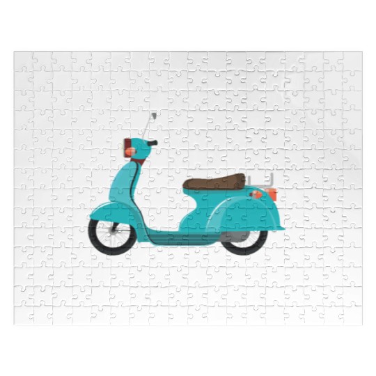 This is how I roll! Scooter Driver Motocycle Jigsaw Puzzles