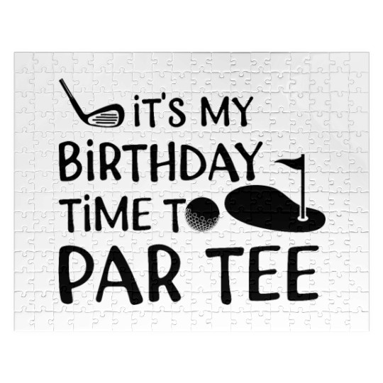 Its My Birthday Time Par Jigsaw Puzzles Cool Mini Golf
