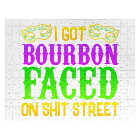New Orleans Drinking Jigsaw Puzzles, Funny Shit Faced On Bo