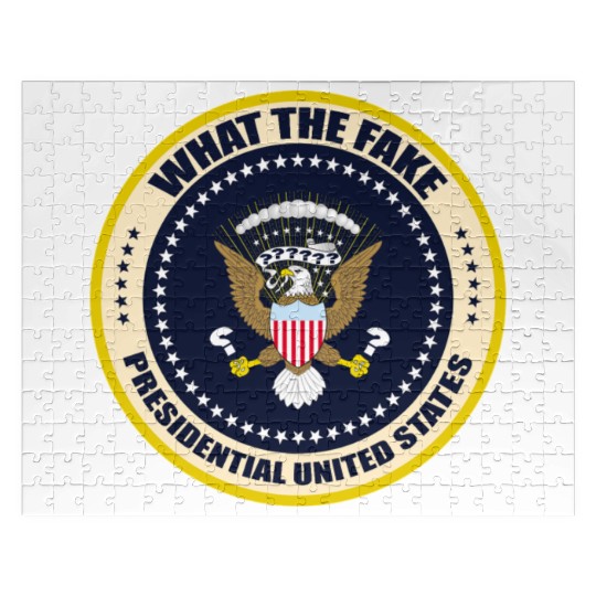 fake presidential seal Jigsaw Puzzles
