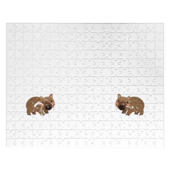 Wombat Love Jigsaw Puzzles