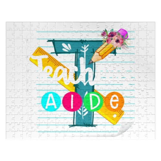 Teacher's Aide Jigsaw Puzzles Teacher Assistant Gift