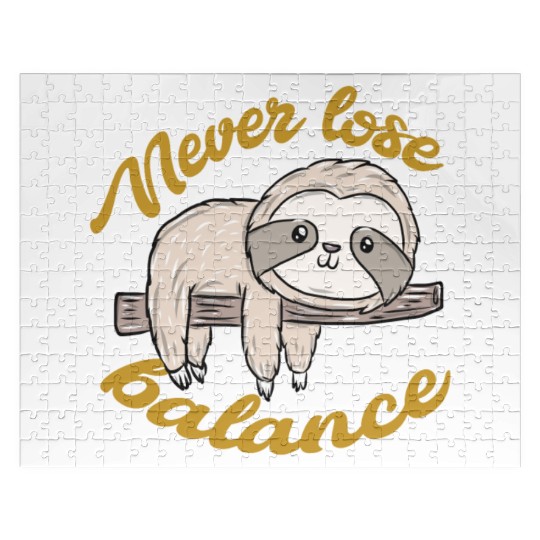 Sloth Animal Jigsaw Puzzles