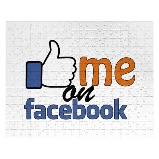 like me on facebook Jigsaw Puzzles
