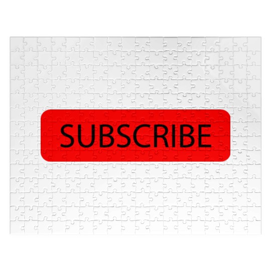 Youtube subscribe design Jigsaw Puzzles