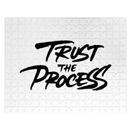 Trust The Process Jigsaw Puzzles