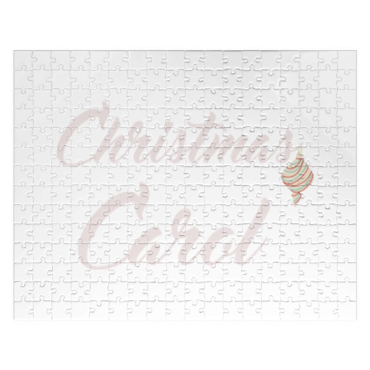 Christmas Carol with xmas decoration for Carols Jigsaw Puzzles