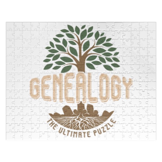 Genealogist Genealogy The Ultimate Puzzle Jigsaw Puzzles