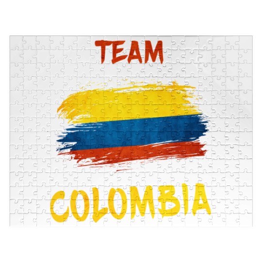 Team Colombia / Flag Jigsaw Puzzles
