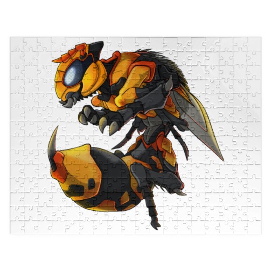Chameleon Wasp Monster Jigsaw Puzzles