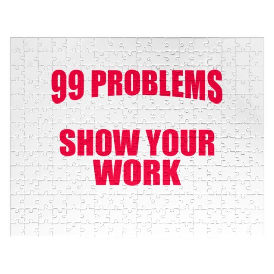 Funny Math Teacher Gift College High School Jigsaw Puzzles