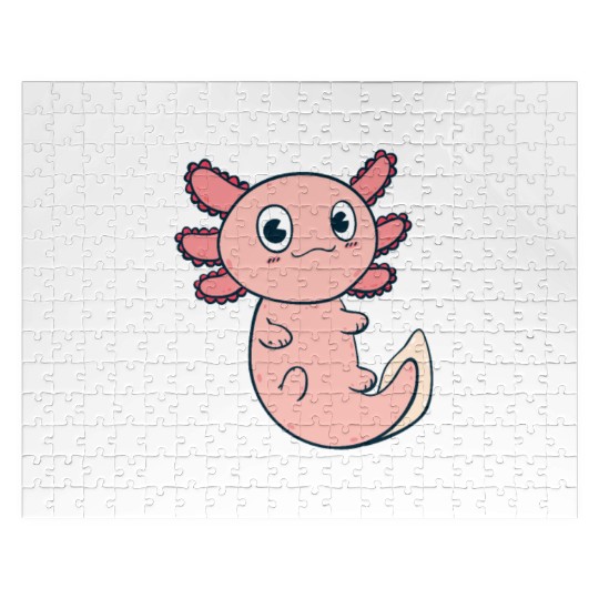 Philosophy Axolotl With Aristotle Quote Jigsaw Puzzles