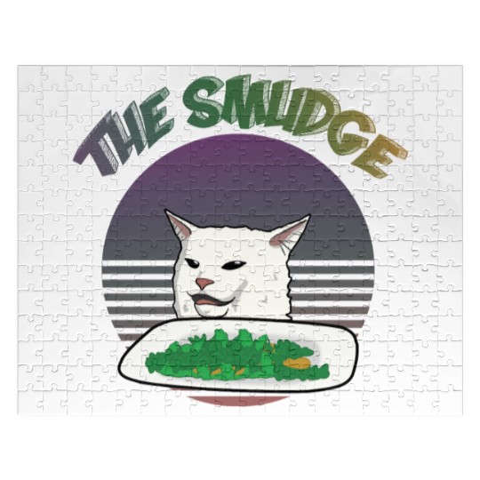 Smudge The Cat Meme Jigsaw Puzzles