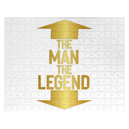 the man the legend Jigsaw Puzzles