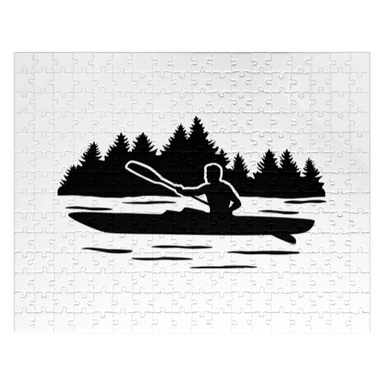 Canoe, Kayak and Nature Jigsaw Puzzles