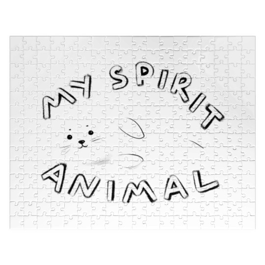 Seal is my spirit animal Jigsaw Puzzles