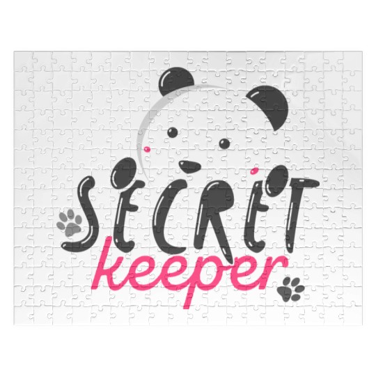 Teddy bear secret keeper Jigsaw Puzzles