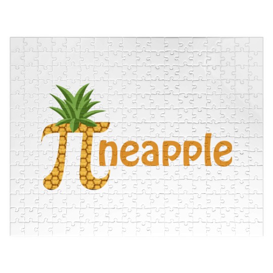 funny pi neapple pi day Jigsaw Puzzles