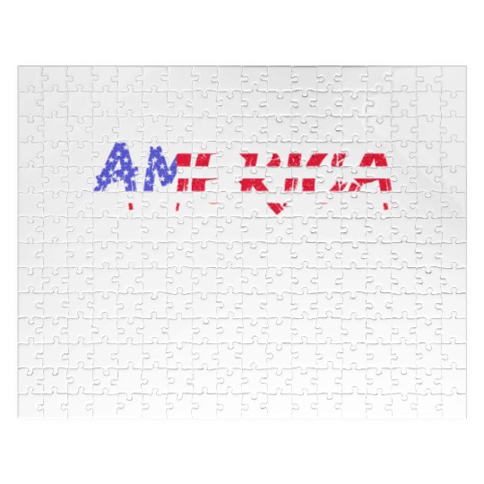 Make America V8 Again Muscle Car Drag Racing Trump Jigsaw Puzzles