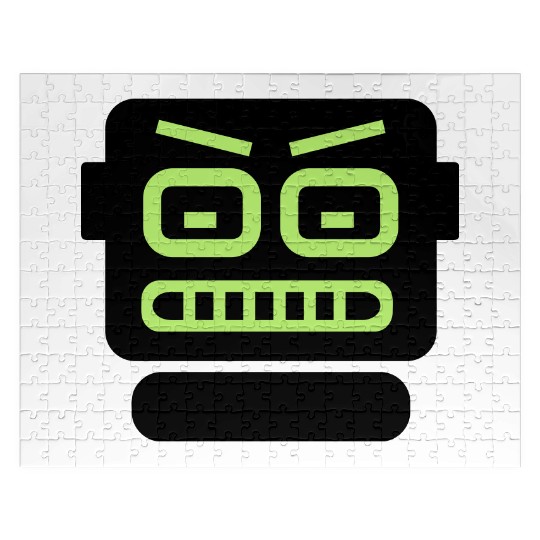 robot computer head Jigsaw Puzzles