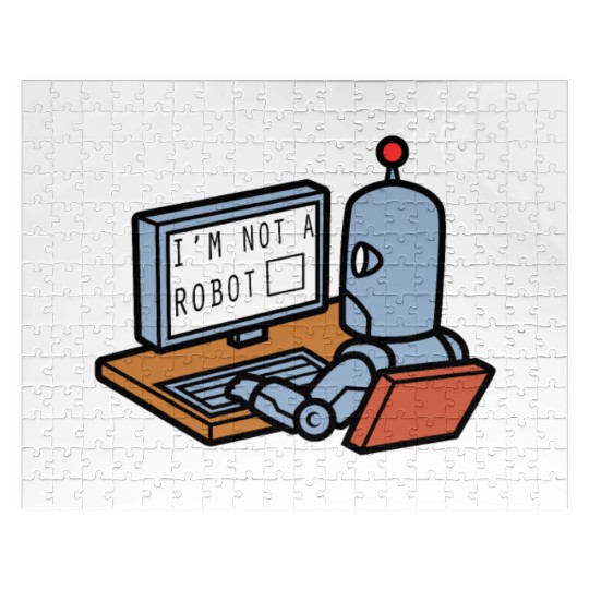 I Am Not A Robot Jigsaw Puzzles
